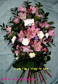 Pink lilly faux bouquet F B 4